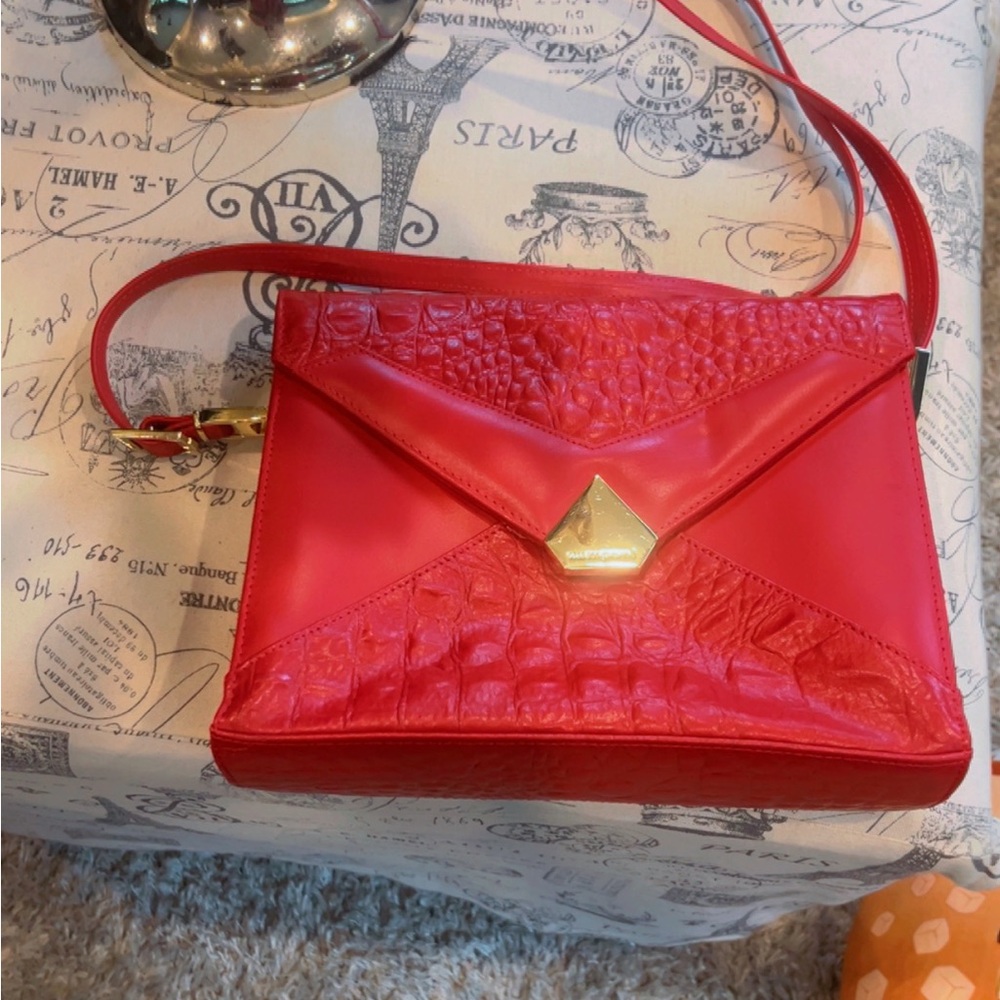 Chic Red Crossbody Bag
